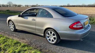 CLK500 smokey burnout