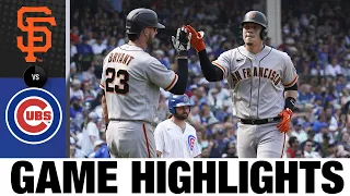 Giants vs. Cubs Game Highlights (9/12/21) | MLB Highlights