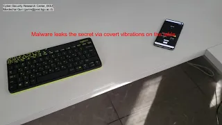 AiR ViBeR: Exfiltrating Data from Air-Gapped Computers via Covert Surface ViBrAtIoNs