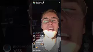 Justin Bieber singing new song ‘Friends’ on Instagram Live 8/17/17