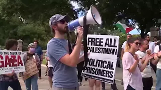 Pro-Palestine rally held outside Texas State Capitol