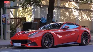 Novitec Ferrari F12 N Largo | Start Up + LOUD Rev + Acceleration + Brutal Sound + Carporn | Munich