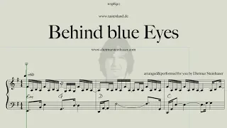 Behind blue Eyes