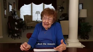 100-Year-Old Talks About the Origin of her Middle Name