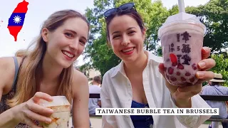 Taiwanese bubble tea in Brussels vlog/review - 布魯塞爾的台灣珍珠奶茶 vlog/評價