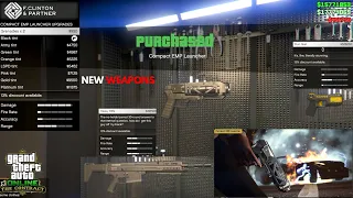 Compact EMP Launcher Stun Gun GTA The Contract All New Weapons Test