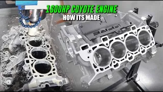 How A 1600HP Coyote V8 Engine Is Made | Behind The Scenes At FFRE