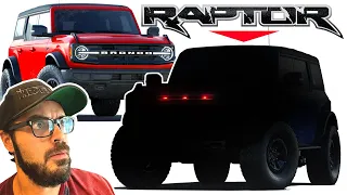 Here’s what I think the 2022 Ford Bronco RAPTOR will look like