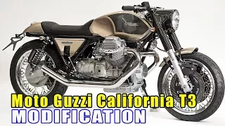 Moto Guzzi California T3 Modified Officine Rossopuro || OTOMODIEF TV