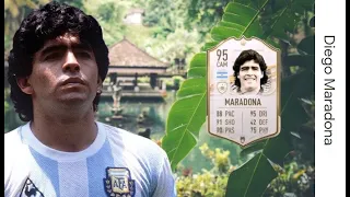 THE MASTER OF FOOTBALL!!! - 95 RATED ICON DIEGO MARADONA PLAYER REVIEW - FIFA 21 ULTIMATE TEAM
