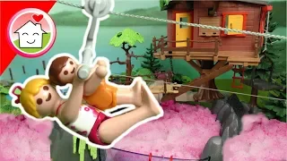 Playmobil Film deutsch - Das Glitzer Schleim Baumhaus - Geschichte für Kinder von Familie Hauser