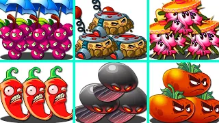 6 Best BOMB Plants Battlez - Which Plant Will Win? - PvZ 2 Plant Vs Plant