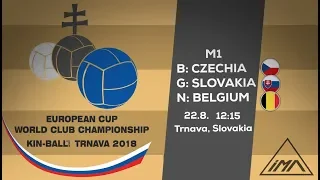 Kin-ball | Men 1 B: CZECHIA G: SLOVAKIA N: BELGIUM