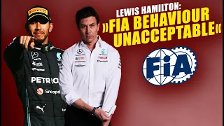 Wolff vs. FIA - Hamilton slams the FIA: "This is unacceptable!"