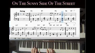 On The Sunny Side Of The Street（初心者の為のジャズピアノ）