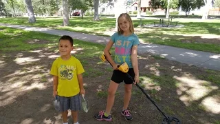 My kids found an Awesome Treasure metal detecting in Copperton Park!