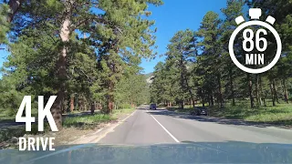 Drive from Estes Park to Grand Lake, CO through Rocky Mountain National Park