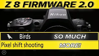 Nikon Z8 Firmware 2.0 | HERE NOW🚀Bird AF | Pixel Shift | Nikon's FANTASTIC FW Strategy | Matt Irwin