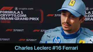 Charles Leclerc Post Sprint Qualifying Interview | F1 2024 Miami GP