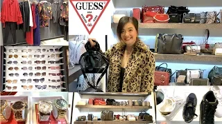 GUESS Entire Store Holiday SALE Black Friday Shopping|Accessories,Bags,Clothing,Shoes+MORE PEARL YAO