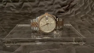 Rolex Datejust 36 Everose Gold Fluted Motif Dial