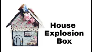 House Explosion Box Tutorial | How to Make Explosion Box