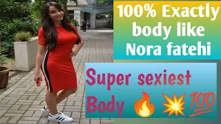 BODY LIKE NORA FATEHI ❤️SUPER SEXY FIGURE $$Exact nora fatehi measurement ❤️😅🤪