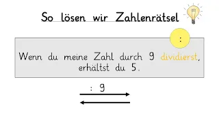 Erklärvideo: Zahlenrätsel - Wenn du Form