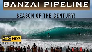 4K - ALL NEW SEASON 20/21 - BANZAI PIPELINE STORE LOOP - DRONE AND LAND