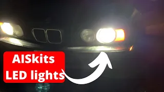 Bmw e34 LED lights install