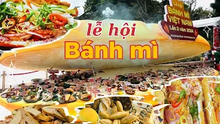 Thưởng thức một trong những loại bánh mì ngon nhất tại Lễ hội Bánh mì Việt Nam 2024| Mỡ #banhmi