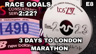 LONDON MARATHON 2023 - How I Taper, Marathon Expo, Goals and Pacing strategy!