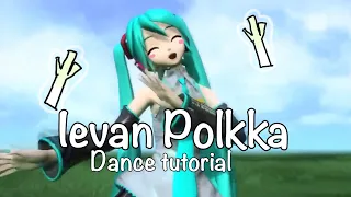 Ievan Polkka dance tutorial (mirrored)