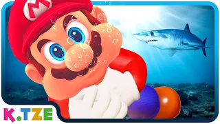 Almost DROWNED While Diving 😱😵 Super Mario Odyssey Story