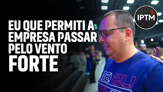 EU QUE PERMITI A EMPRESA PASSAR PELO VENTO FORTE - Pr Leonardo Sale