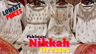 Latest "Low-Budget" Pakistani Nikkah Collection 2022 ||Affordable Bridal Dresses ||Bridal Dresses