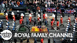 The Queen's Final Farewell: Thousands Watch Her Majesty's State Funeral