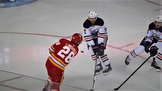 Elias Lindholm Needs Just 26 Seconds to Open the Scoring