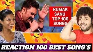 Top 100 Songs Of Kumar Sanu | Random 100 Hit Songs Of Kumar Sanu Reaction Saif vs Rani