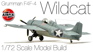 Grumman F4F-4 Wildcat 1/72 Airfix A02070 Model Build | RWO Models