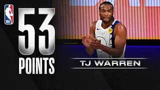 TJ Warren Caught 🔥 For Career-High 53 PTS!