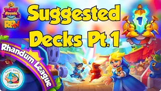 USE THESE DECKS For Rhandum League Tournament (Part 1) ~ Rush Royale