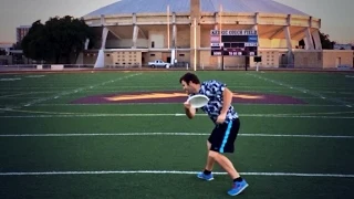 80 Yard Field Goal with a Frisbee | Brodie Smith