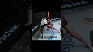 CRAZY GUILLOTINE put him to sleep 😱😱 UFC fight night 213