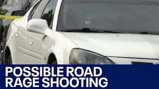 Man seriously hurt following possible road rage shooting in Glendale