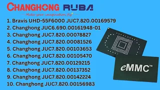 Changhong Ruba LED TV Emmc Pinout Collection 1-10 Part 1 - Arshad Electronics #emmc #firmware