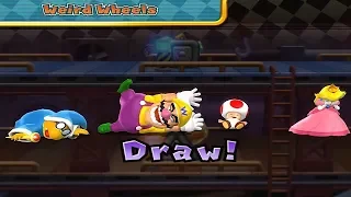 Mario Party 9◆Step It Up #490 (1 vs 3) Magikoopa, Toad, Peach vs Wario(Master: Draw Weird Wheels)