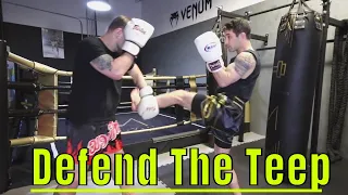 How to Defend The Teep - Push Kick Defense