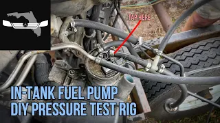 In-Tank Fuel Pump Pressure Test Rig - T1N Sprinter