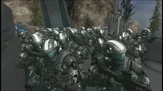 100 ODST vs Firefight - Halo Reach AI Battles